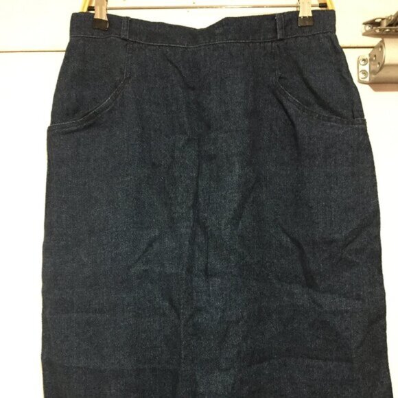 VINTAGE SUNG SPORT SAKS FIFTH AVENUE LINEN SKIRTS SIZE 14 - Picture 10 of 12